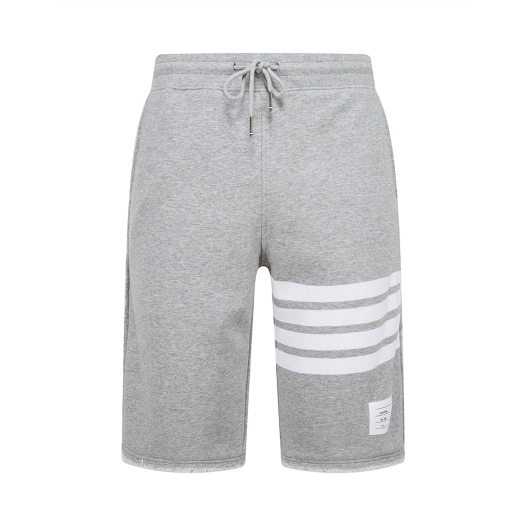 Thom Browne Style Four-Bar Shorts