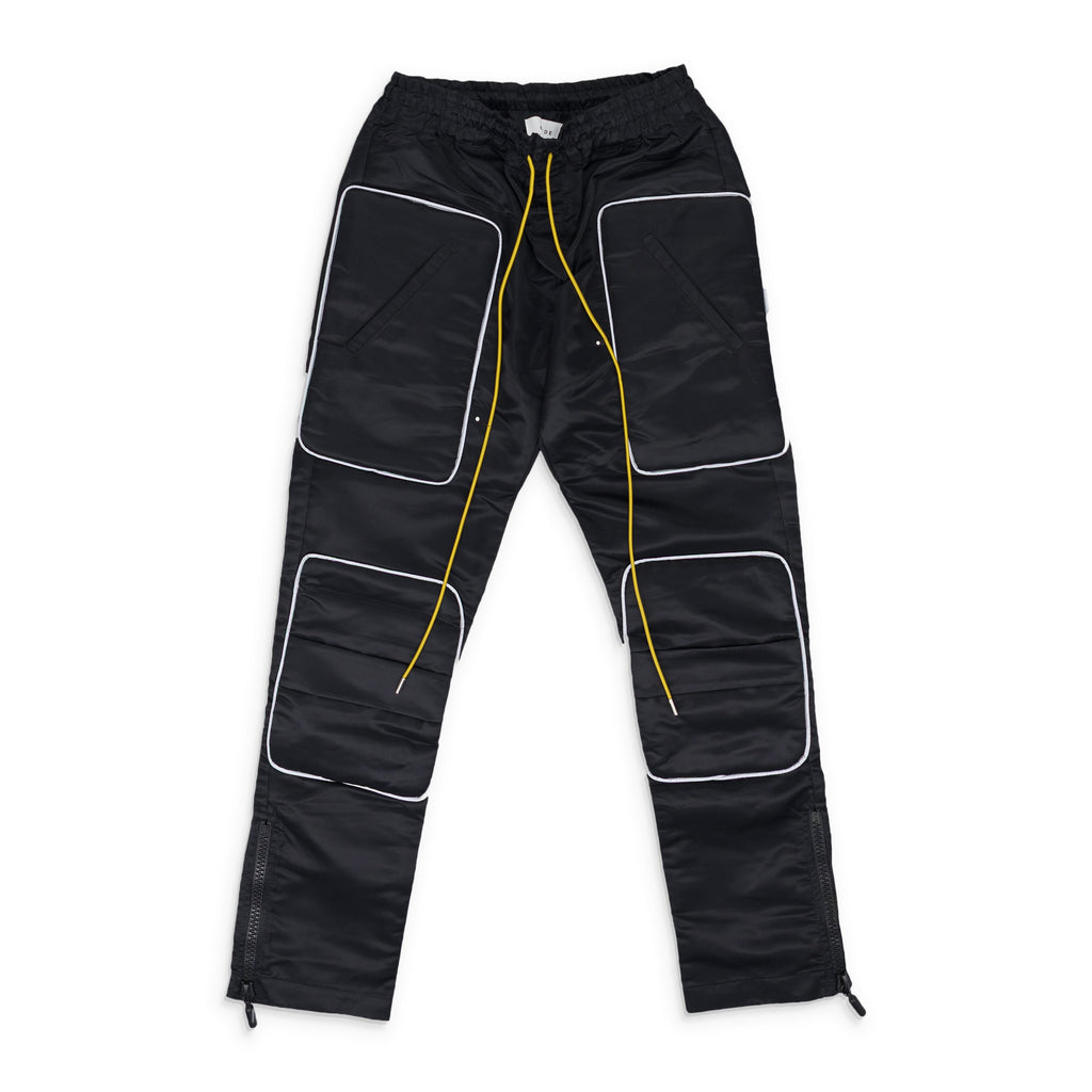Black Racer Moto Pants