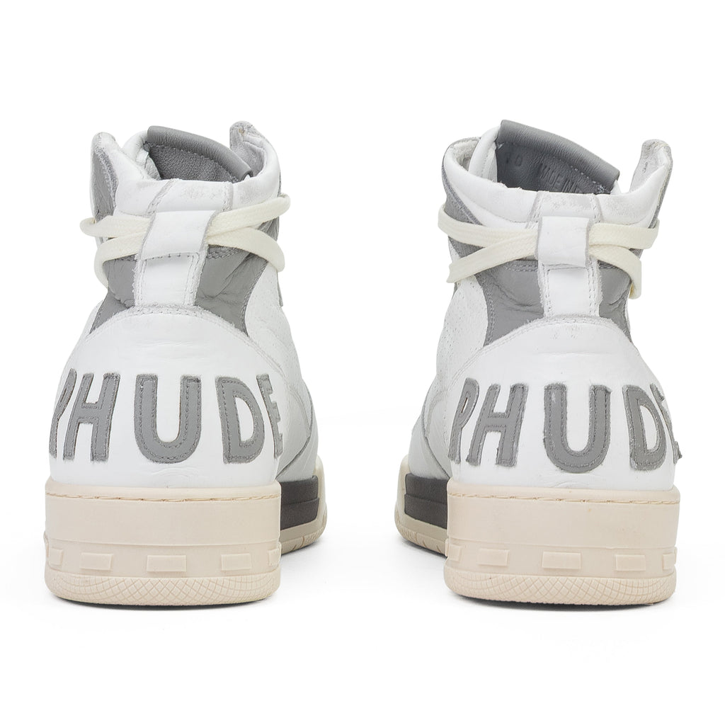 WHITE RHECESS MID SNEAKERS