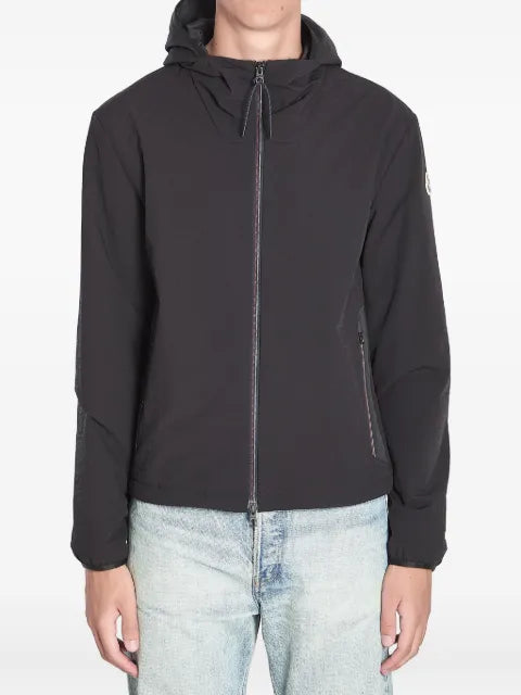 Moncler zip-fastening hooded jacket