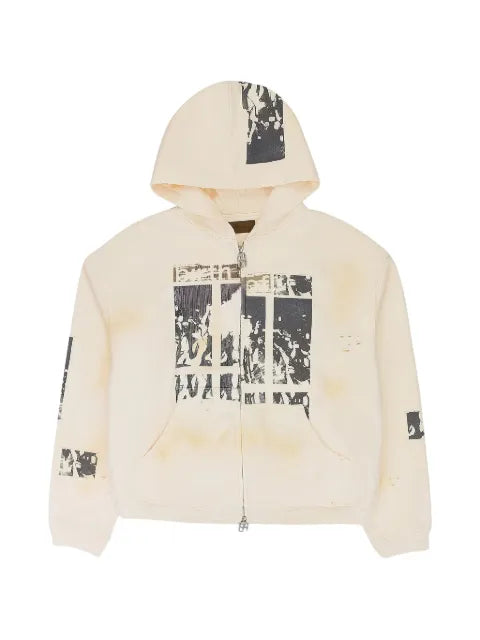 BIRTH OF ROYAL CHILD zip-up hoodie