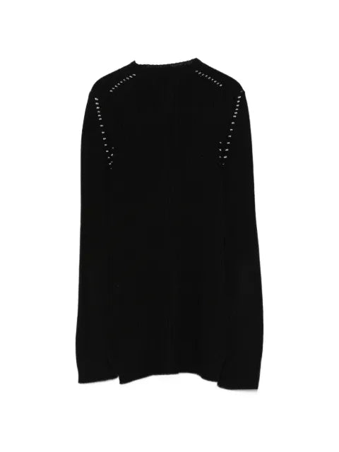 Yohji Yamamoto ribbed sweater