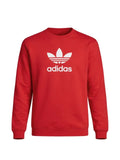 adidas logo-print sweatshirt