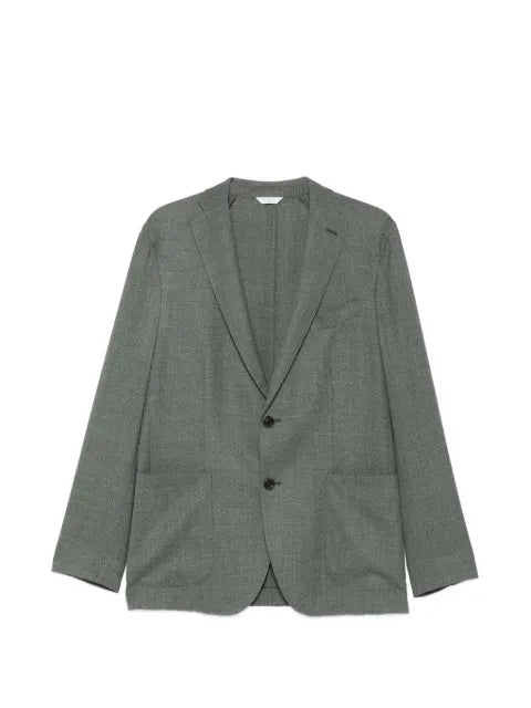 Boglioli K-jacket single-breasted patch-pocket blazer