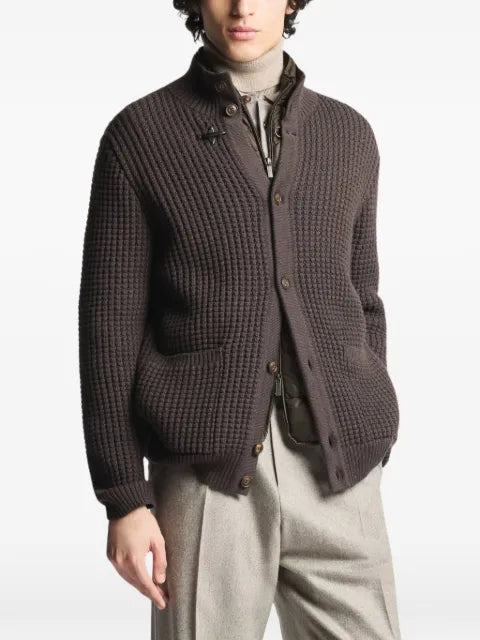 Fay 3-in-1 waffle-knit lobster-claw sweater