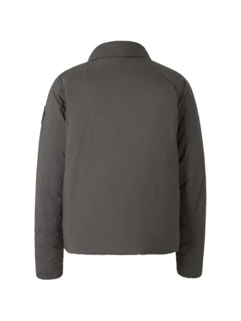 Canada Goose Lodge Track logo-patch zip-up jacket