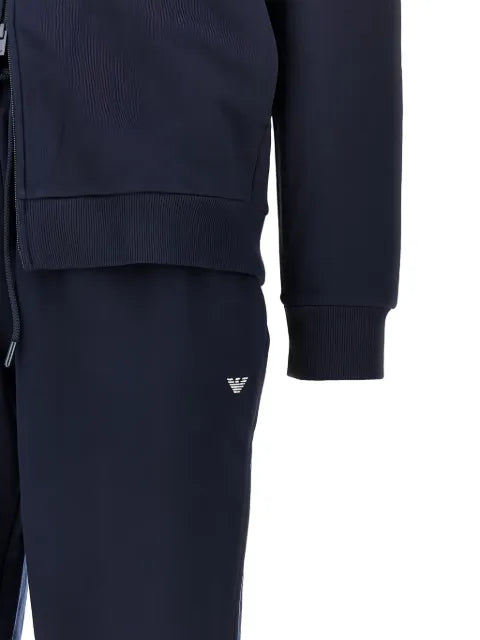 Emporio Armani logo-patch tracksuit