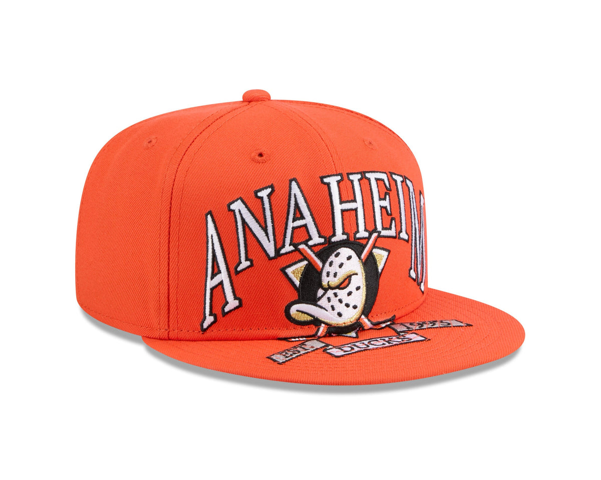 New Era 5950 Anaheim Ducks Oversized Fitted Hat