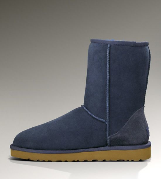 Classic Short II Boot — Stain-Resistant New Classic | Navy | In Stock