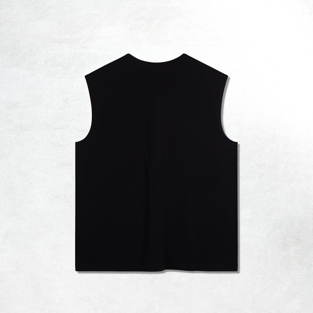 Acid Running Logo Tank - Black