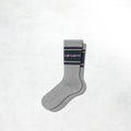 Carhartt WIP Connors Socks: Grey Heather / Lokers / Dark Fir