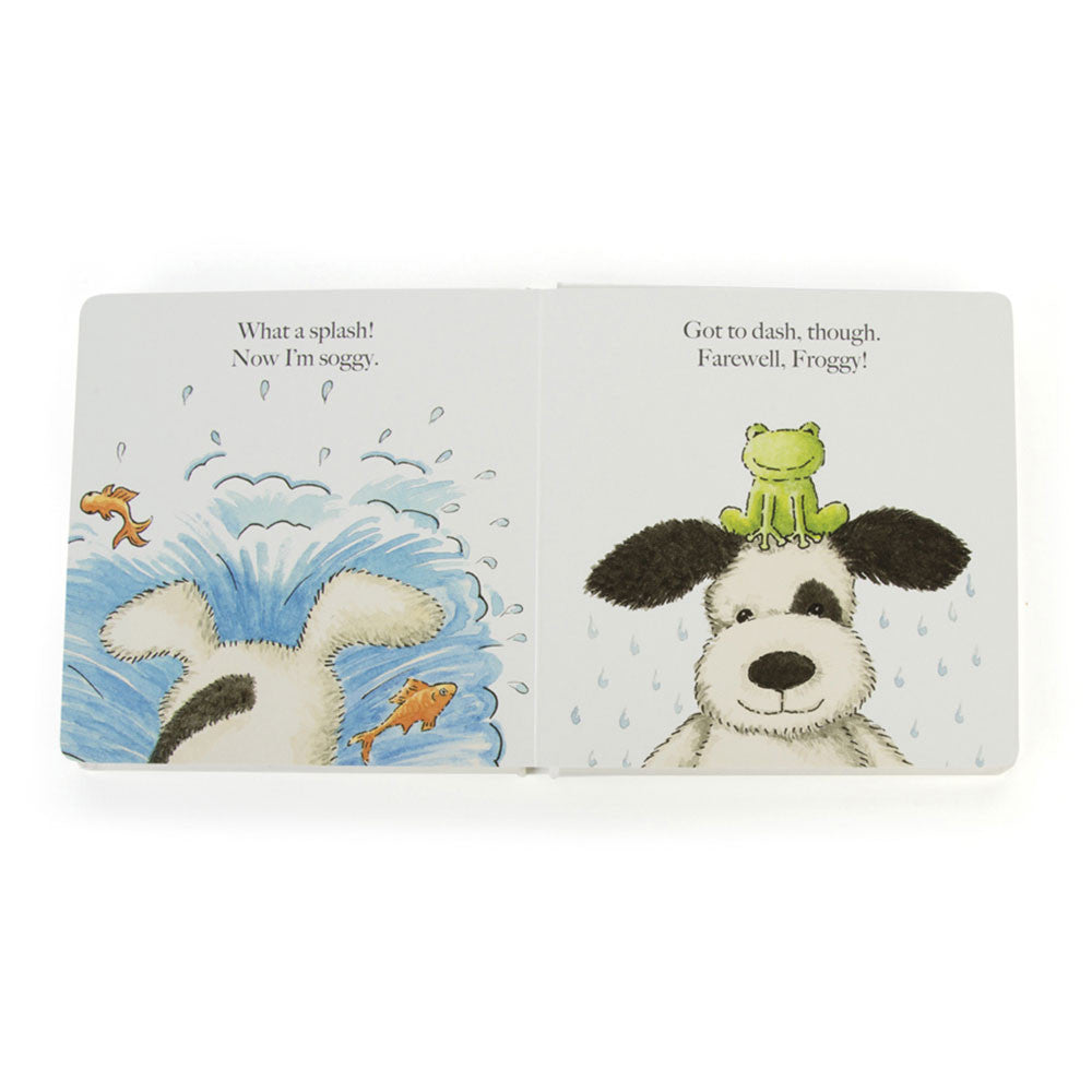 Puppy Makes Mischief Book & Bashful Puppy Medium