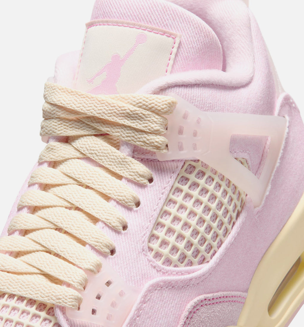 Air Jordan 4 Retro 'Pink Pearl and Iced Carmine' - Women's Lifestyle Sneaker (Pearl Pink/Iced Carmine/Coconut Milk)