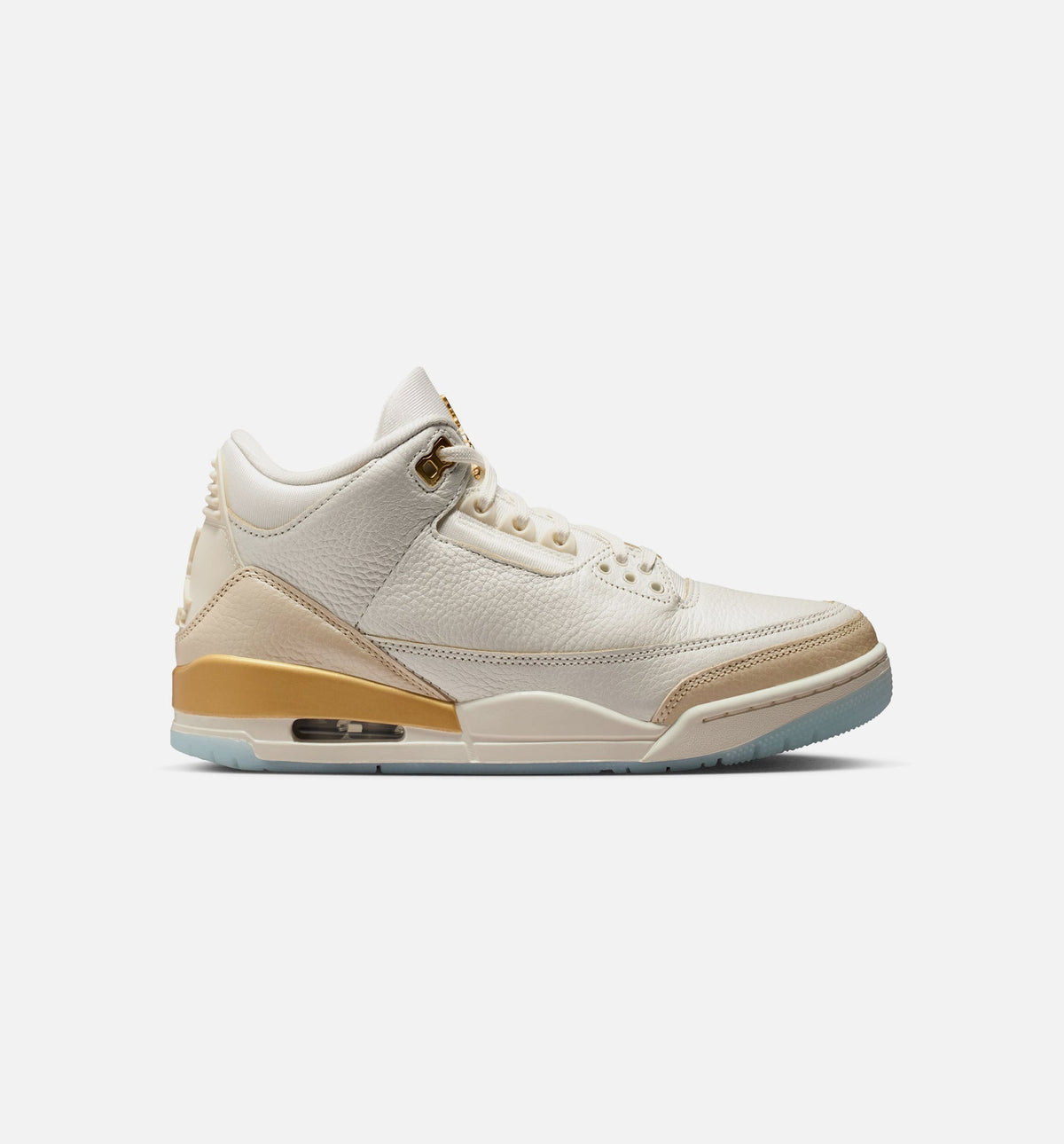 Air Jordan 3 Retro "Sail and Pale Ivory" Women's Shoe – Sail/Team Gold/Pale Ivory/Metallic Gold/Ice