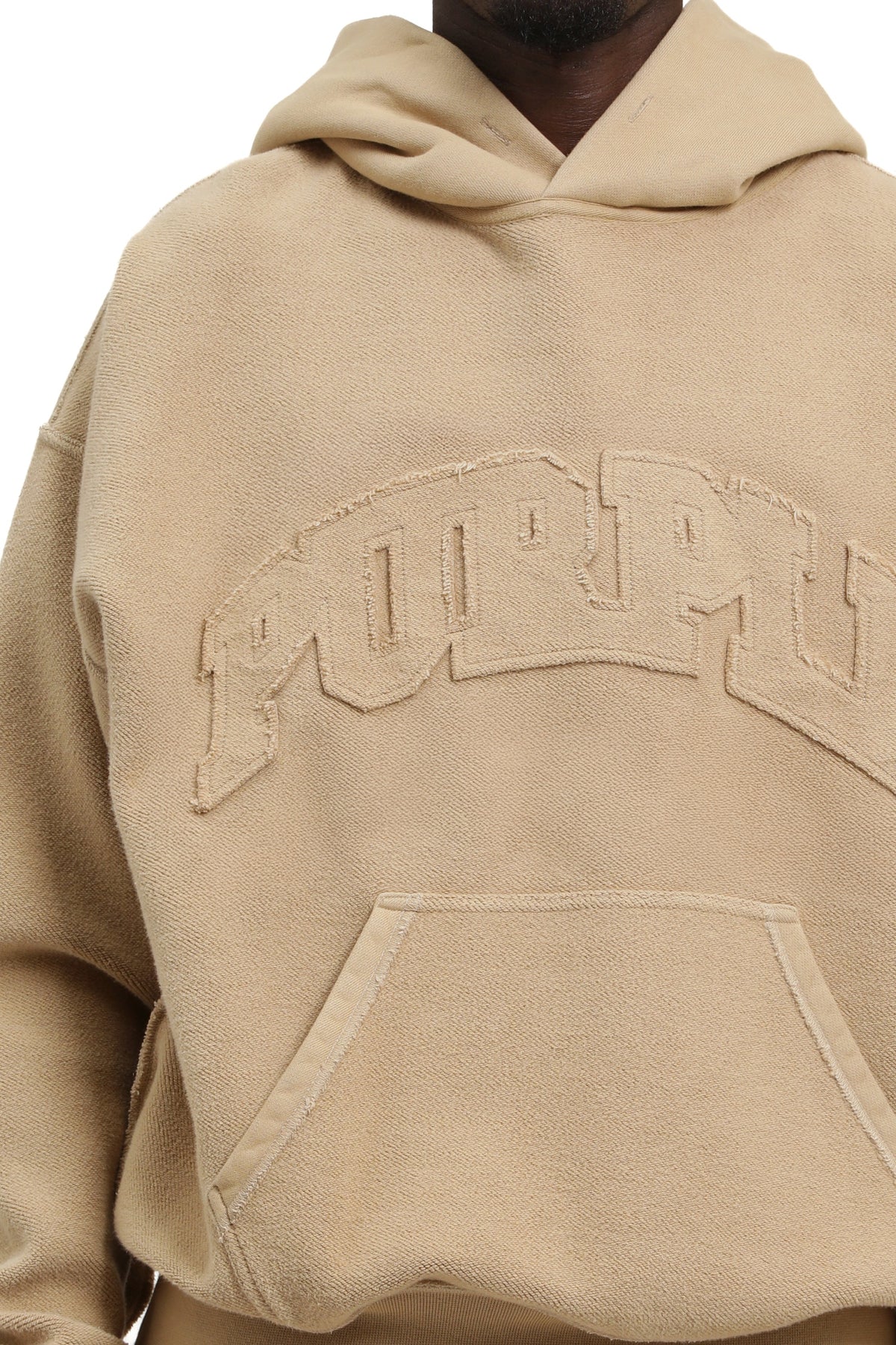 Purple Brand Heavyweight Fleece Inside Out Hoodie