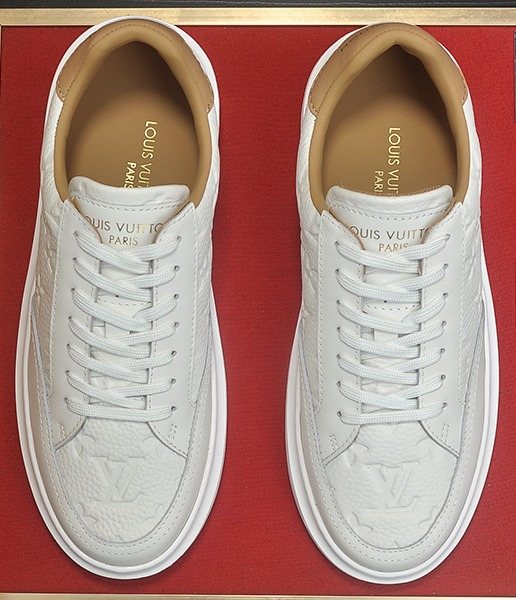 Louis Vuitton Men's White Low-Top Sneakers