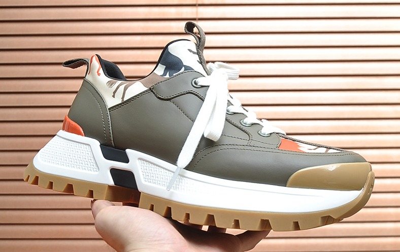 Hermès Paneled Chunky Sneakers