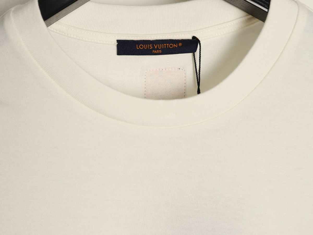 Louis Vuitton Subtle Tonal Front Graphic T-Shirt - Off-White